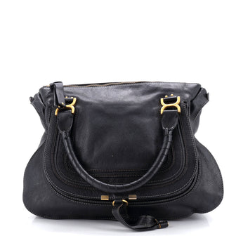 Chloe Marcie Shoulder Bag Leather Large