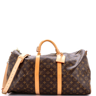 Louis Vuitton Keepall Bandouliere Bag Monogram Canvas 50