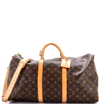 Louis Vuitton Keepall Bandouliere Bag Monogram Canvas 50
