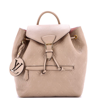 Louis Vuitton Montsouris NM Backpack Monogram Empreinte Leather PM