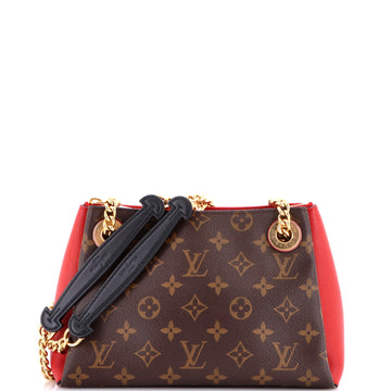Louis Vuitton Surene Handbag Monogram Canvas with Leather BB