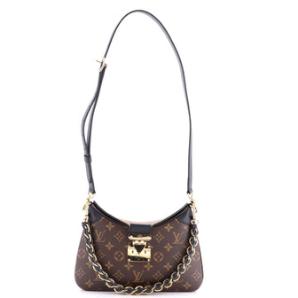 Louis Vuitton LV Twinny Handbag Monogram Canvas and Reverse Monogram Canvas with Leather
