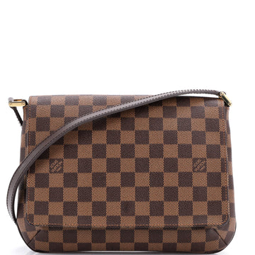 Louis Vuitton Musette Tango Handbag Damier