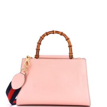 Gucci Nymphaea Top Handle Bag Leather Small