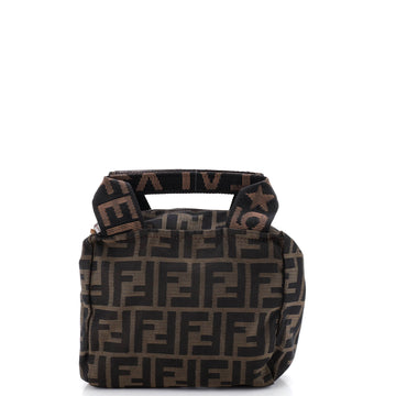 Fendi Vintage 1925 Cosmetic Tote Zucca Canvas Mini
