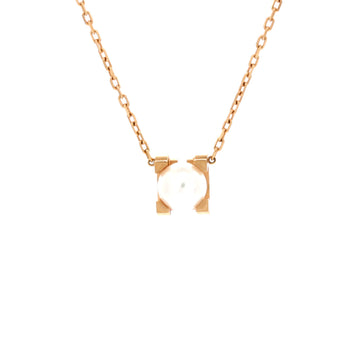 Cartier C de Cartier Necklace 18K Rose Gold and Pearl