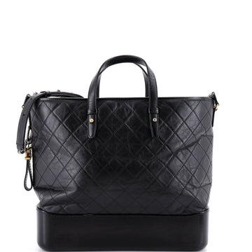 Chanel Gabrielle Shopping Tote Quilted Calfskin Large