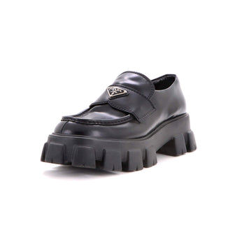 Prada Men's Monolith Loafers Leather