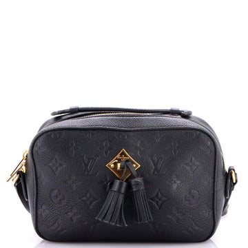 Louis Vuitton Saintonge Handbag Monogram Empreinte Leather