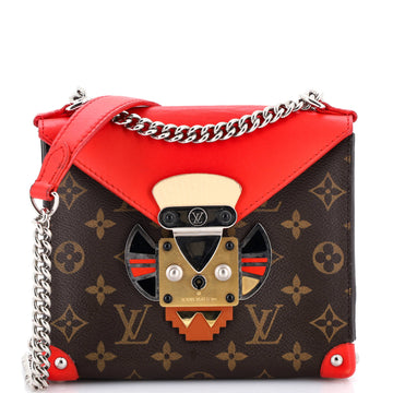 Louis Vuitton Tribal Mask Pochette Monogram Canvas GM