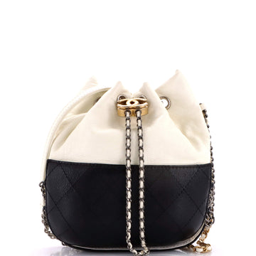 Chanel Gabrielle Drawstring Bag Quilted Calfskin Small