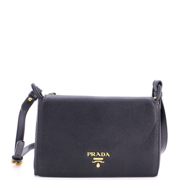 Prada Flap Crossbody Bag Vitello Daino Medium
