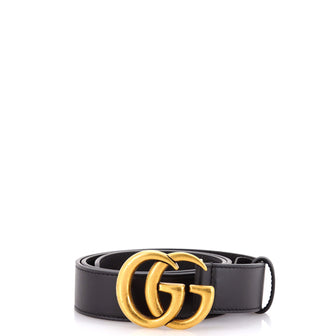 Gucci GG Marmont Belt Leather Wide