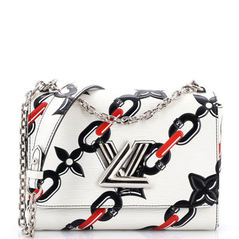 Louis Vuitton Twist Handbag Limited Edition Print Epi Leather MM