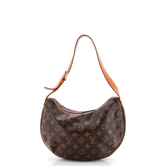 Louis Vuitton Croissant Handbag Monogram Canvas MM