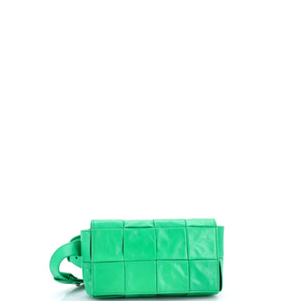 Bottega Veneta Cassette Belt Bag Maxi Intrecciato Leather