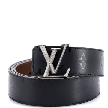 Louis Vuitton LV Pyramide Reversible Belt Limited Edition Monogram Illusion Leather Wide