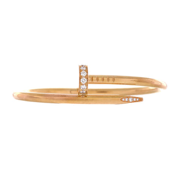 Cartier Juste un Clou Bracelet 18K Rose Gold with Diamonds Classic