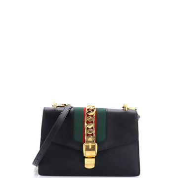 Gucci Sylvie Shoulder Bag Leather Small