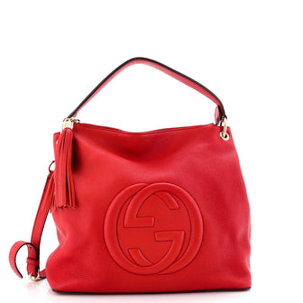 Gucci Soho Convertible Hobo Leather Large