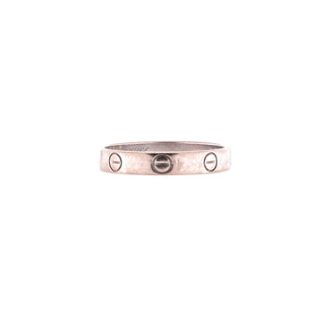 Cartier Love Wedding Band Ring 18K White Gold