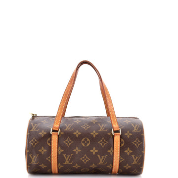 Louis Vuitton Papillon Handbag Monogram Canvas 26