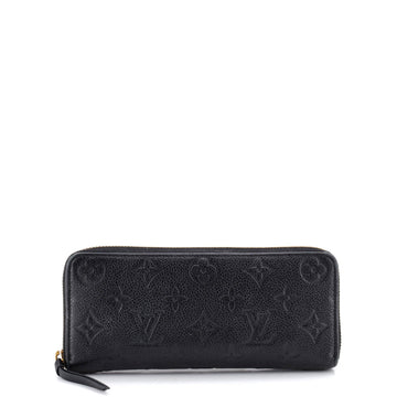 Louis Vuitton Clemence Wallet Monogram Empreinte Leather