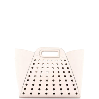 Delvaux L'Airess Tote Perforated Leather MM