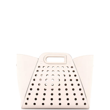 Delvaux L'Airess Tote Perforated Leather MM