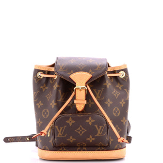 Louis Vuitton Montsouris NNM Backpack Monogram Canvas Mini
