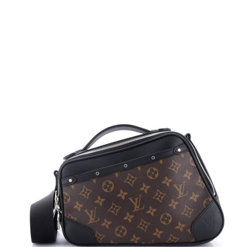 Louis Vuitton Biker Messenger Bag Macassar Monogram Canvas