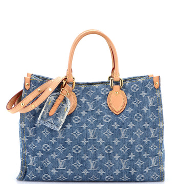 Louis Vuitton OnTheGo Tote Monogram Denim MM