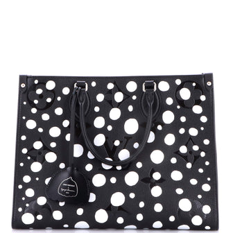 Louis Vuitton OnTheGo Tote Yayoi Kusama Infinity Dots Monogram Empreinte Giant MM
