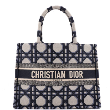 Christian Dior Book Tote Macrocannage Canvas Medium