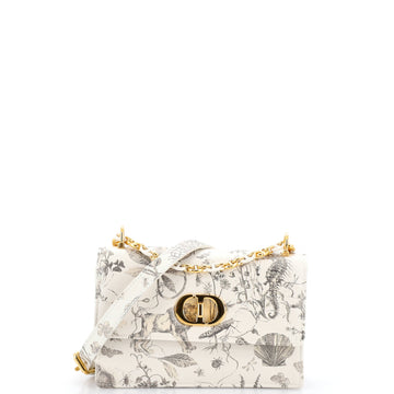 Christian Dior Miss Caro Flap Bag Printed Leather Mini