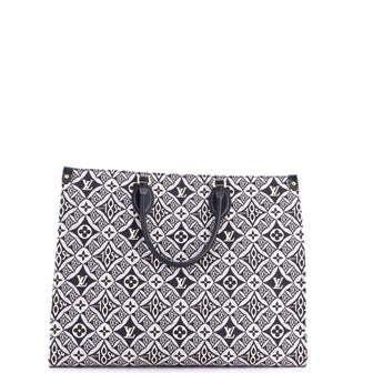 Louis Vuitton OnTheGo Tote Limited Edition Since 1854 Monogram Jacquard GM
