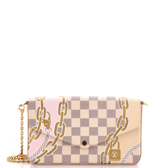 Louis Vuitton Felicie Pochette Limited Edition Nautical Damier
