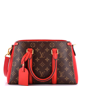 Louis Vuitton Soufflot Tote Monogram Canvas with Leather BB