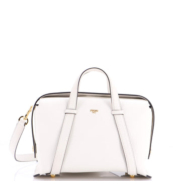 Fendi 365 Boston Bag Leather Medium