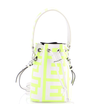 Fendi x Marc Jacobs Mon Tresor Bucket Bag Printed Leather Mini