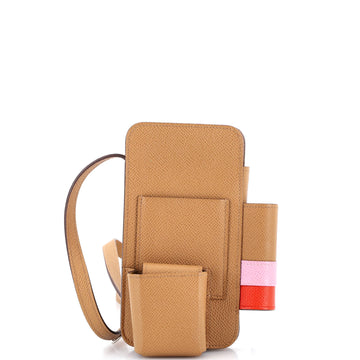 Hermes Hermesway Phone Case Crossbody Bag Epsom