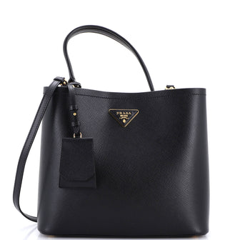 Prada Panier Bucket Bag Saffiano Leather Large