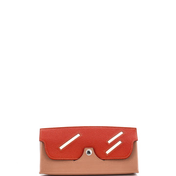 Hermes In-The-Loop Wink Glasses Case Leather