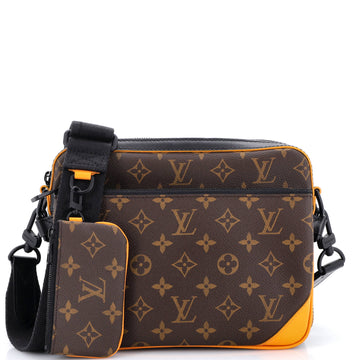 Louis Vuitton Trio Messenger Bag Macassar Monogram Canvas