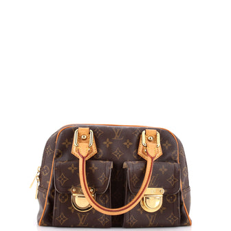 Louis Vuitton Manhattan Handbag Monogram Canvas PM