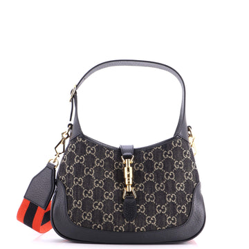 Gucci Jackie 1961 Hobo GG Denim Small