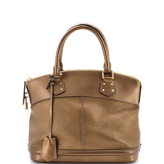 Louis Vuitton Suhali Lockit Handbag Leather PM