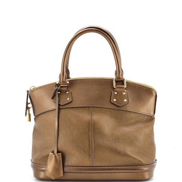 Louis Vuitton Suhali Lockit Handbag Leather PM