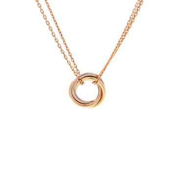 Cartier Trinity Choker Necklace 18K Tricolor Gold