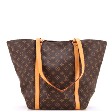 Louis Vuitton Shopping Sac Handbag Monogram Canvas GM